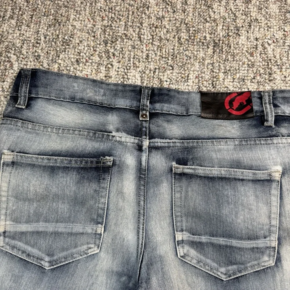 Ecko Unltd Shorts Mens 32 Fits 34x11 Jorts Denim Blue Y2K